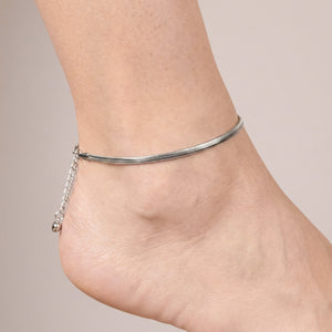 Silver Grace Anklet