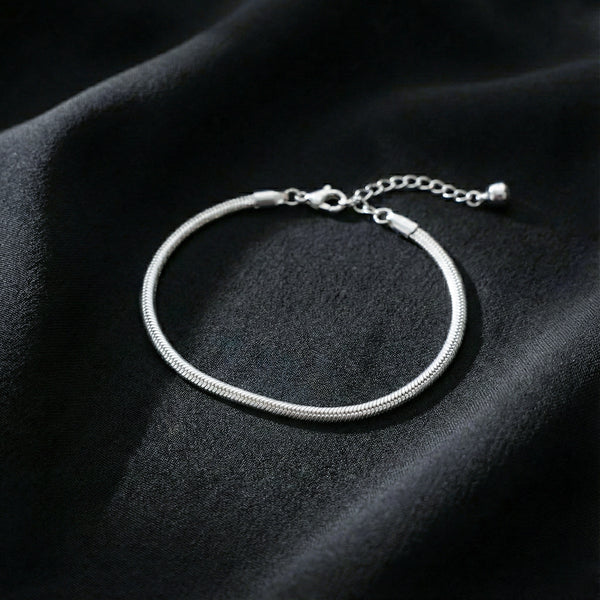 Silver Grace Anklet