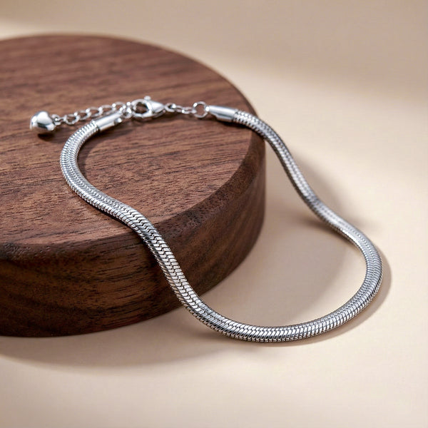Silver Grace Anklet