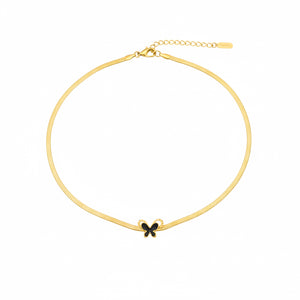 Golden Butterfly Necklace