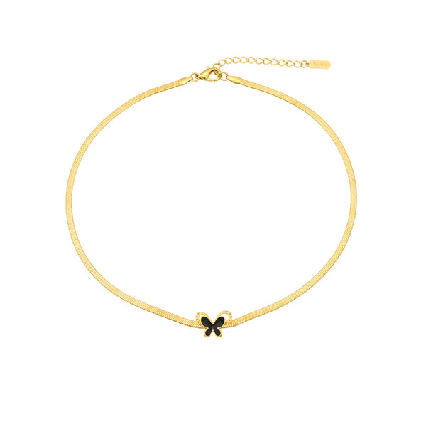 Golden Butterfly Necklace