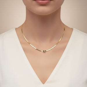 Golden Butterfly Necklace