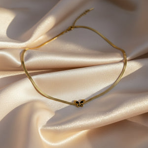 Golden Butterfly Necklace
