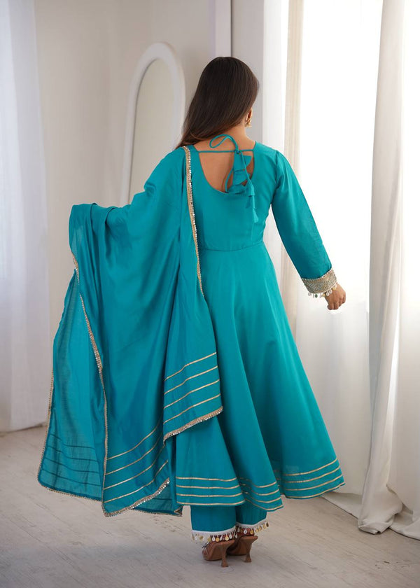 Meher Blue Elegance Dress