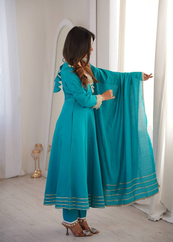 Meher Blue Elegance Dress