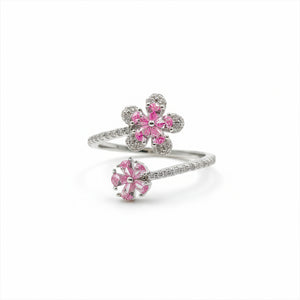 Blossom Spark Adjustable Ring