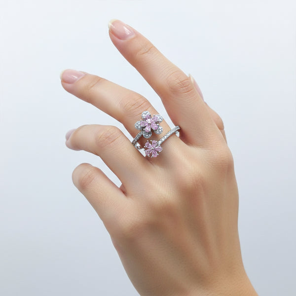 Blossom Spark Adjustable Ring