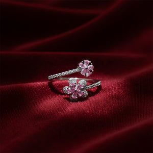 Blossom Spark Adjustable Ring