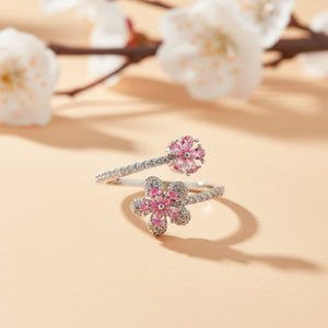 Blossom Spark Adjustable Ring