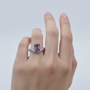 Royal Amethyst Spark Ring,