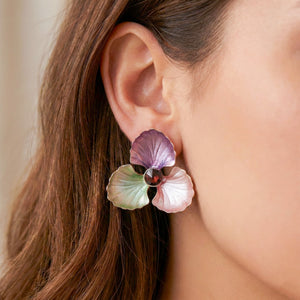 Bloom Spark Crystal Earrings