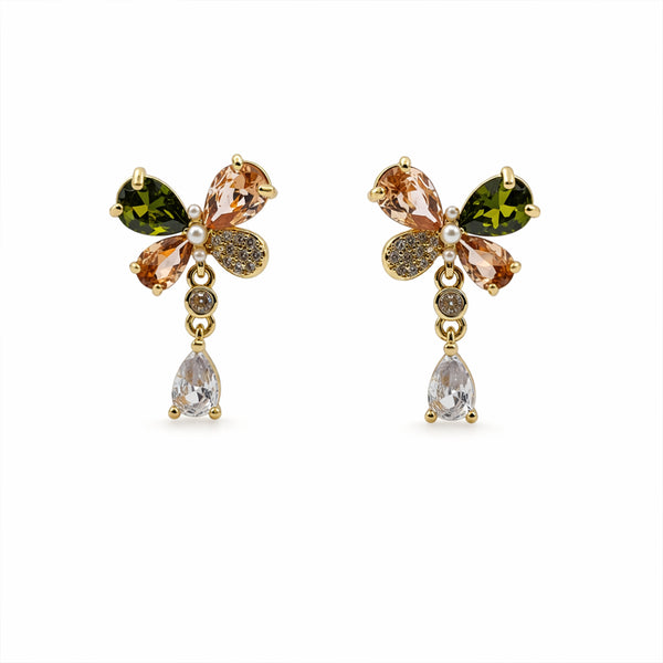 Butterfly Grace Jhumka Earrings