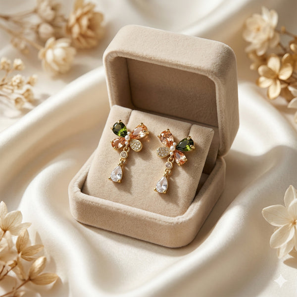 Butterfly Grace Jhumka Earrings