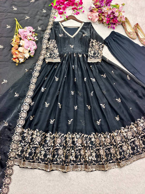 Midnight Sapphire Gown