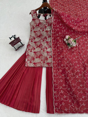 Wine Blossom Premium Co-ord