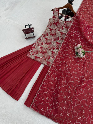 Wine Blossom Premium Co-ord
