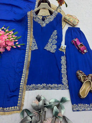 Luxury Embroidered Pakistani Suit Set