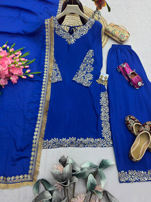 Luxury Embroidered Pakistani Suit Set