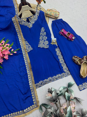 Luxury Embroidered Pakistani Suit Set