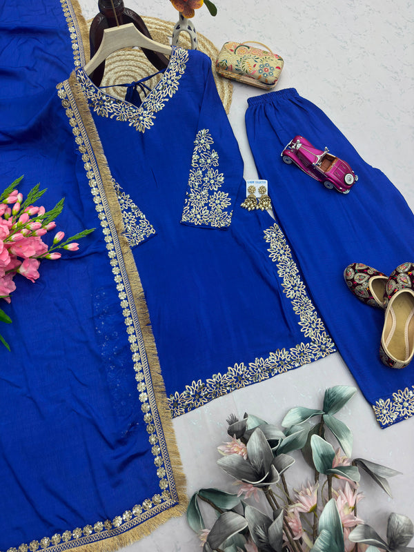 Luxury Embroidered Pakistani Suit Set