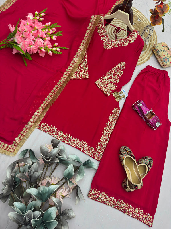 Luxury Embroidered Pakistani Suit Set