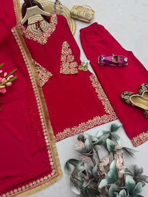 Luxury Embroidered Pakistani Suit Set