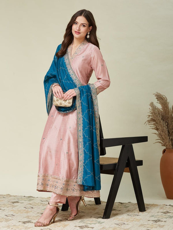 Anarkali Designers kurti Pent Set.