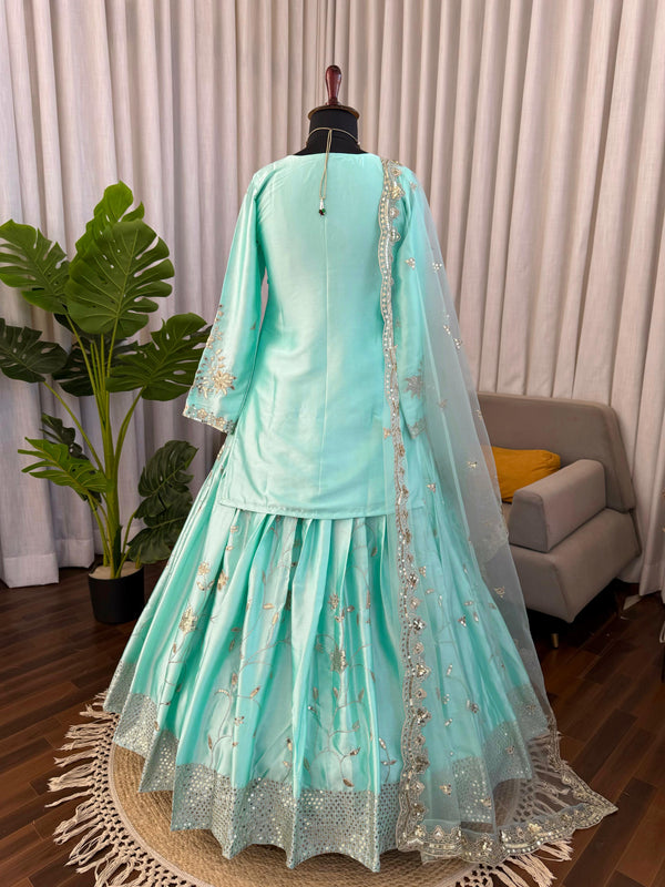 Mint Royale Embroidered Ensemble