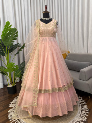 Peach Blush Gown